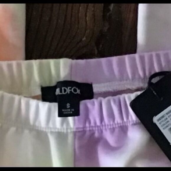 Wildfox Sherbet Wash Rory Tie Dye Joggers Sweatpants - Picture 8 of 11